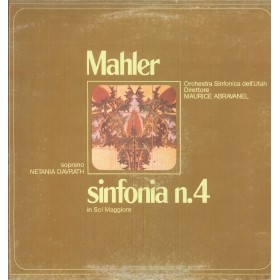 Mahler, Orchestra Sinfonica Dell'Utah LP Vinile Sinfonia N.4 In Sol Maggiore / OCL16109 Nuovo Mahler, Orchestra Sinfonica Dell'Utah LP Vinile Sinfonia N.4 In Sol Maggiore / OCL16109 Nuovo