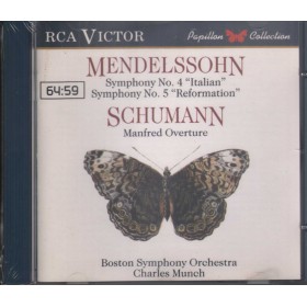 Mendelssohn, Munch CD Symphonies Nos. 4, 5 / RCA – GD86797 Sigillato Mendelssohn, Munch CD Symphonies Nos. 4, 5 / RCA – GD86797 Sigillato