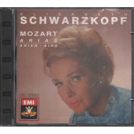 Elisabeth Schwarzkopf ‎CD Mozart Arias / EMI – CDC7479502 Sigillato