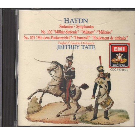 Haydn, Tate CD Symphonies 100 E 103 / EMI Digital – CDC7476502 Sigillato