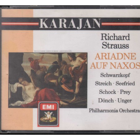 Strauss, Schwarzkopf, Karajan CD Ariadne Auf Naxos / EMI – CMS7692962 Sigillato
