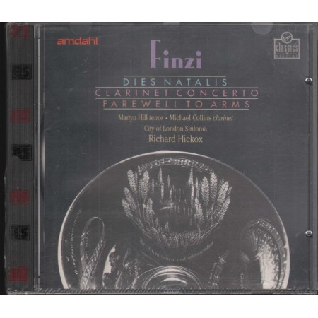 Finzi, Hill CD Dies Natalis / Clarinet Concerto / Farewell To Arms Sigillato