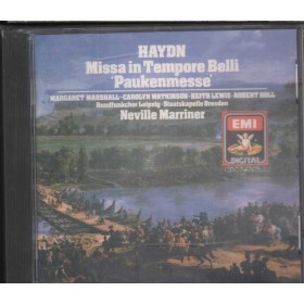 Haydn, Marshall, Marriner CD Missa in Tempore Belli Paukenmesse Sigillato Haydn, Marshall, Marriner CD Missa in Tempore Belli Paukenmesse Sigillato