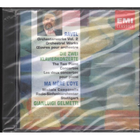 Ravel, Gelmetti CD Orchesterwerke / Orchestral Works / Euvres Pour Orchestre Sigillato