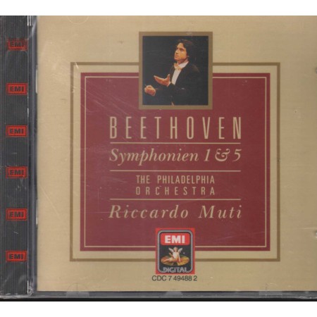 Beethoven, Muti CD Symphonien 1, 5 / EMI – CDC7494882 Sigillato
