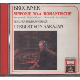 Bruckner, Karajan CD Symphonie No. 4 Romantische / EMI – CDM7690062 Sigillato Bruckner, Karajan CD Symphonie No. 4 Romantische / EMI – CDM7690062 Sigillato