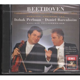Beethoven, Perlman,Barenboim CD Violin Concerto · Romances 1, 2 Sigillato Beethoven, Perlman,Barenboim CD Violin Concerto · Romances 1, 2 Sigillato