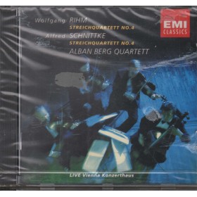 Rihm, Schnittke, Berg Quartett CD Streichquartett No. 4 / 077775466027 Sigillato Rihm, Schnittke, Berg Quartett CD Streichquartett No. 4 / 077775466027 Sigillato