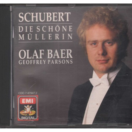 Schubert, Baer, Parsons CD Die Schone Mullerin / Emi – CDC7479472 Nuovo