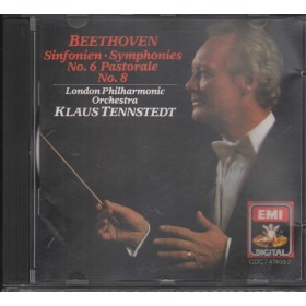 Beethoven, Tennstedt CD Sinfonien • Symphonies No. 6 Pastorale, No. 8 Nuovo Beethoven, Tennstedt CD Sinfonien • Symphonies No. 6 Pastorale, No. 8 Nuovo