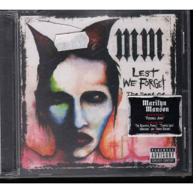 Marilyn Manson CD Lest We Forget - The Best Of / Interscope Sigillato Marilyn Manson  CD Lest We Forget - The Best Of Nuovo Sigillato 0602498638781