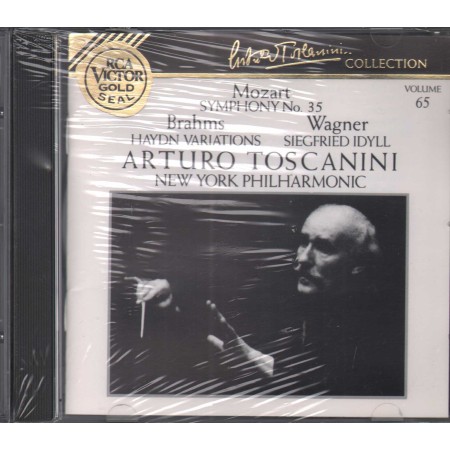 Mozart, Brahms, Wagner, Toscanini CD Symphony No. 35  Variations / Siegfried Idyll