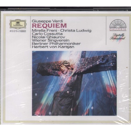 Verdi, Karajan‎ CD Requiem / Deutsche Grammophon – 4132152 Sigillato