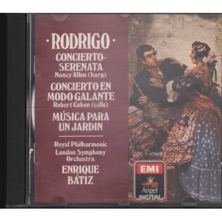 Rodrigo, Allen, Cohen CD Concierto Serenata, En Modo Galante, Musica Para Un Jardin Nuovo