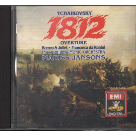 Tchaikovsky, Jansons CD 1812, Romeo E Juliet - Francesca Da Rimini / CDC7491412 Nuovo