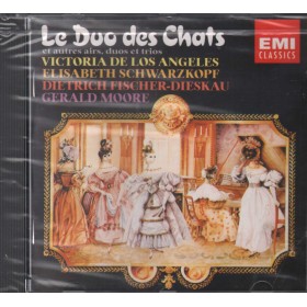 De Los Angeles, Schwarzkopf, Moore CD Le Duo Des Chats / CDC7497942 Sigillato De Los Angeles, Schwarzkopf, Moore CD Le Duo Des Chats / CDC7497942 Sigillato