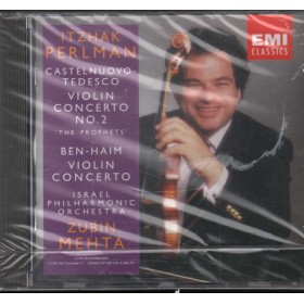 Perlman, Tedesco, Ben-Haim CD Violin Concertos / EMI Classics – 077775429626 Sigillato Perlman, Tedesco, Ben-Haim CD Violin Concertos / EMI Classics – 077775429626 Sigillato