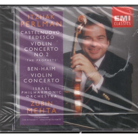 Perlman, Tedesco, Ben-Haim CD Violin Concertos / EMI Classics – 077775429626 Sigillato