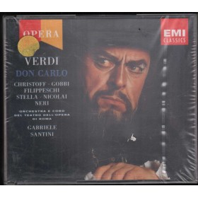 Gobbi, Christoff, Santini ,Verdi CD Don Carlo / EMI – CSM7646422 Sigillato Gobbi, Christoff, Santini ,Verdi CD Don Carlo / EMI – CSM7646422 Sigillato