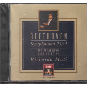 Beethoven, Muti CD Symphonien 2, 4 / EMI – CDC7494892 Sigillato Beethoven, Muti CD Symphonien 2, 4 / EMI – CDC7494892 Sigillato