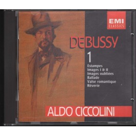Aldo Ciccolini CD Debussy, L'Euvre Pour Piano, Vol. I / EMI – CDC7544472 Nuovo Aldo Ciccolini CD Debussy, L'Euvre Pour Piano, Vol. I / EMI – CDC7544472 Nuovo