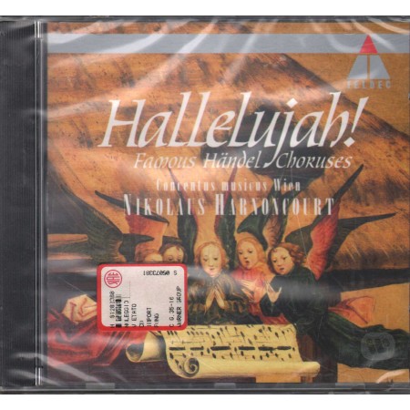 Nikolaus Harnoncourt CD Hallelujah Famous Handel Choruses / 4509954982 Sigillato