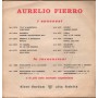 Aurelio Fierro Vinile 7" 45 giri Primma  E Doppo / Cerasella / Durium – LdA6576 Nuovo