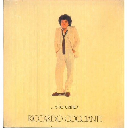 Riccardo Cocciante LP Vinile E Io Canto RCA Italiana – PL 31421 Sigillato