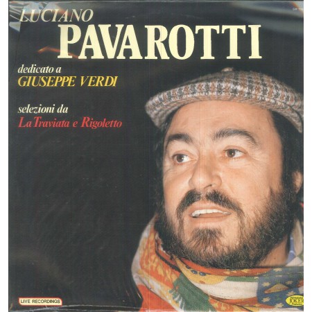 Luciano Pavarotti ‎LP Vinile Dedicato A Giuseppe Verdi / Joker ‎– SM1365 Sigillato