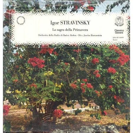 Stravinsky, Horenstein LP Vinile La Sagra Della Primavera / VOXRPGST03009 Sigillato