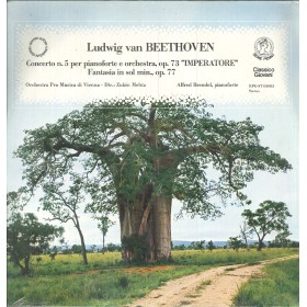 Beethoven, Brendel LP Vinile Concerto N.5 Per Piano E Orchestra, Imperatore, Fantasia VOXRPGST03005 Beethoven, Brendel LP Vinile Concerto N.5 Per Piano E Orchestra, Imperatore, Fantasia VOXRPGST03005