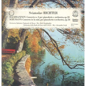 Richter LP Vinile Concerto N.2 In Do, In La Min. Per Piano E Orchestra, Op. 54,18 / RPGST03002 Richter LP Vinile Concerto N.2 In Do, In La Min. Per Piano E Orchestra, Op. 54,18 / RPGST03002