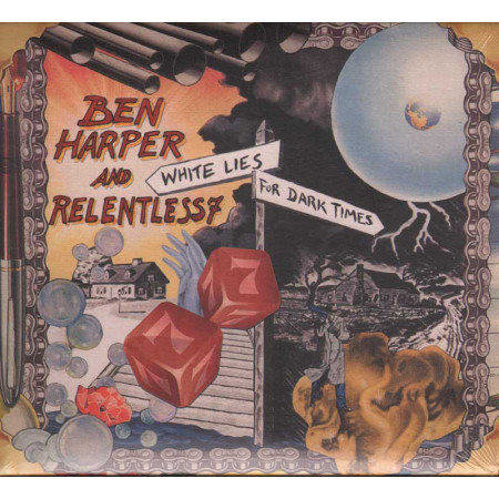 Ben Harper And Relentless7 DVD CD White Lies For Dark Times Sig 5099969928123