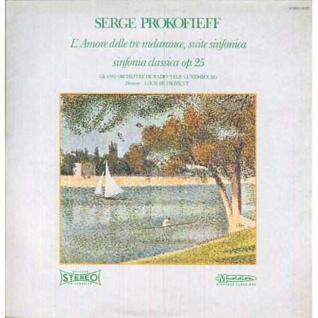 Prokofiev‎‎ LP Vinile L'Amore Delle Tre Melarance / Sinfonia Classica Op. 25 / SM1215