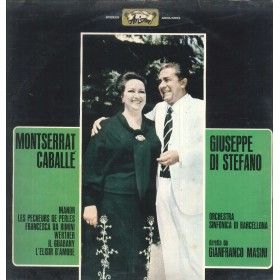 Orchestra Sinfonica di Barcellona, Masini LP Vinile Caballé - Di Stefano / ARCL13015 Orchestra Sinfonica di Barcellona, Masini LP Vinile Caballé - Di Stefano / ARCL13015