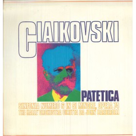 Tchaikovsky LP Vinile Patetica - Sinfonia N. 6 In Si Min., Op. 74 / SXPY4154 Sigillato Tchaikovsky LP Vinile Patetica - Sinfonia N. 6 In Si Min., Op. 74 / SXPY4154 Sigillato