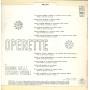 Gianna Galli E Luciano Virgili ‎LP Vinile Operette / EMI‎ –  PSQ041 Nuovo