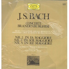 Bach, Jones LP Vinile Concerti Brandeburghesi Vol. 2 / Joker – SM1001 Sigillato Bach, Jones LP Vinile Concerti Brandeburghesi Vol. 2 / Joker – SM1001 Sigillato