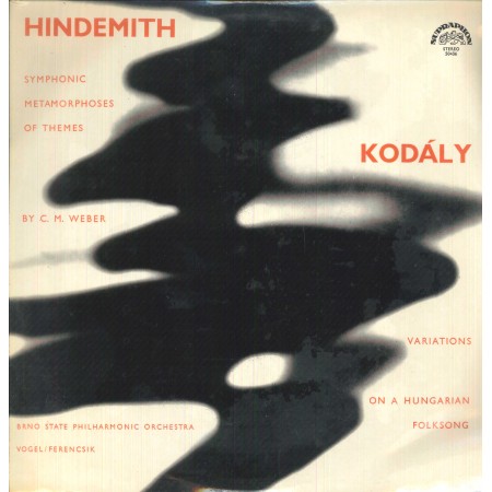 Hindemith, Kodály LP Vinile Symphonic Of Themes By Weber, Variations On A  Folksong