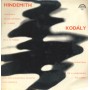 Hindemith, Kodály LP Vinile Symphonic Of Themes By Weber, Variations On A  Folksong