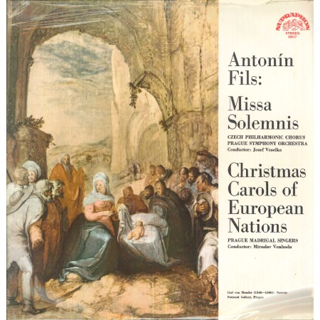 Antonín Fils LP Vinile Missa Solemnis / Christmas Carols Of European Nations / 50517