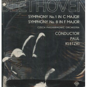 Beethoven, Kletzki LP Vinile Symphony No. 1 In C Major, No. 8 In F Major / 50791 Sigillato Beethoven, Kletzki LP Vinile Symphony No. 1 In C Major, No. 8 In F Major / 50791 Sigillato