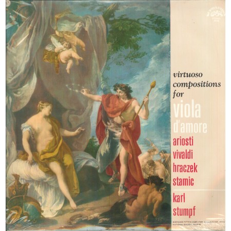 Ariosti, Vivaldi, Hraczek, Stamitz LP Vinile Virtuoso Compositions For Viola D'Amore / 50568