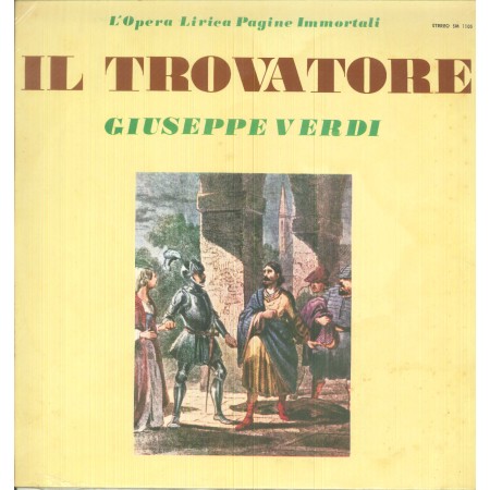 Giuseppe Verdi LP Vinile Il Trovatore / International Joker Production – SM1105 Sigillato