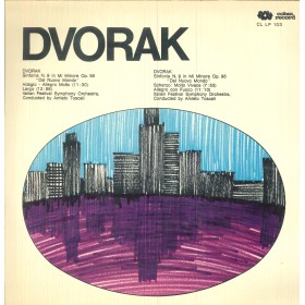 Dvorak LP Vinile Sinfonia N.9 In Mi Minore, Op.95 Dal Nuovo Mondo / CLLP103 Nuovo Dvorak LP Vinile Sinfonia N.9 In Mi Minore, Op.95 Dal Nuovo Mondo / CLLP103 Nuovo
