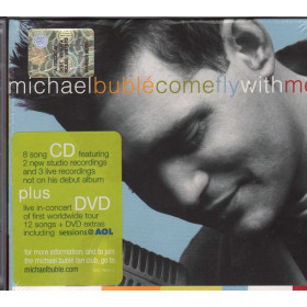 Michael Buble CD DVD Come Fly With Me / Reprise Records 9362-48683-2 Sigillato Michael Buble CD DVD Come Fly With Me / Reprise Records 9362-48683-2