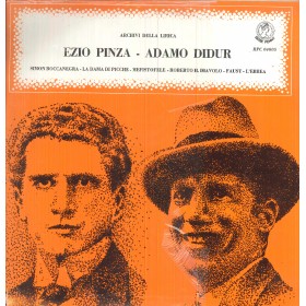 Ezio Pinza, Adam Didur LP Vinile I Grandi Bassi / Penny – RPC04005 Sigillato Ezio Pinza, Adam Didur LP Vinile I Grandi Bassi / Penny – RPC04005 Sigillato