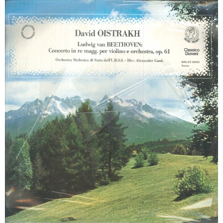Oistrakh, Beethoven LP Vinile Concerto In Re Magg. Per Violino E Orch., Op. 61 Sigillato