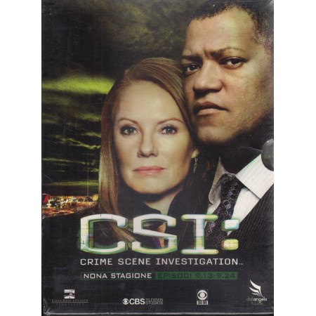 CSI - Crime Scene Investigation Stag. 09, Episodi 13-24 DVD Various / 8033844181064