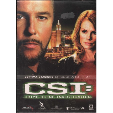 C.S.I. - Scena Del Crimine - Stagione 07 Eps. 13-24 DVD Various / 8033844180173